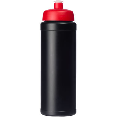 Бутылка спортивная Baseline Plus grip , цвет сплошной черный, красный - 21068914- Фото №3