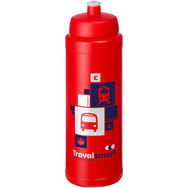 Пляшка спортивна Baseline Plus grip , колір червоний - 21068920- Фото №2