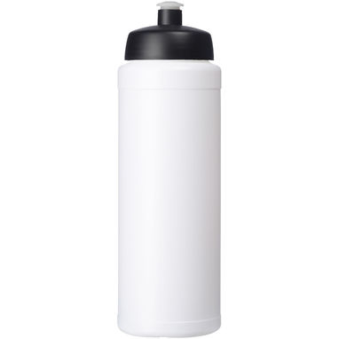 Бутылка спортивная Baseline Plus , цвет белый, сплошной черный - 21069000- Фото №3