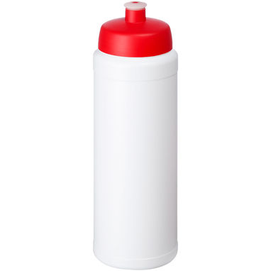 Бутылка спортивная Baseline Plus , цвет белый, красный - 21069003- Фото №1