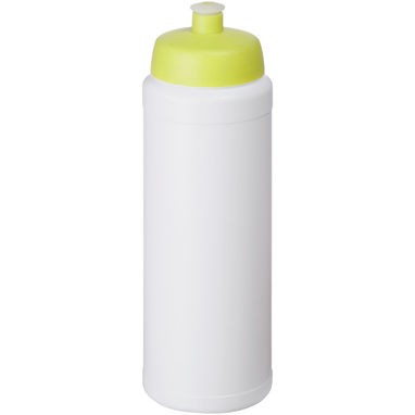Бутылка спортивная Baseline Plus , цвет белый, лайм - 21069004- Фото №1