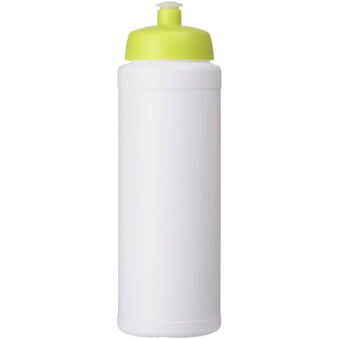 Бутылка спортивная Baseline Plus , цвет белый, лайм - 21069004- Фото №3