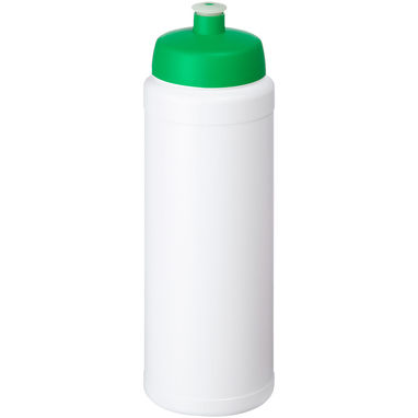 Пляшка спортивна Baseline Plus , колір білий, зелений - 21069006- Фото №1