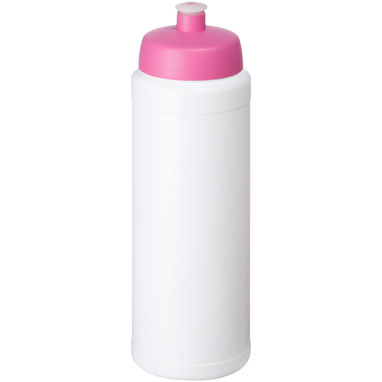 Пляшка спортивна Baseline Plus , колір білий, рожевий - 21069008- Фото №1