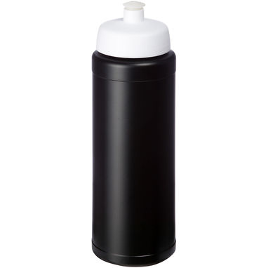 Бутылка спортивная Baseline Plus , цвет сплошной черный, белый - 21069012- Фото №1
