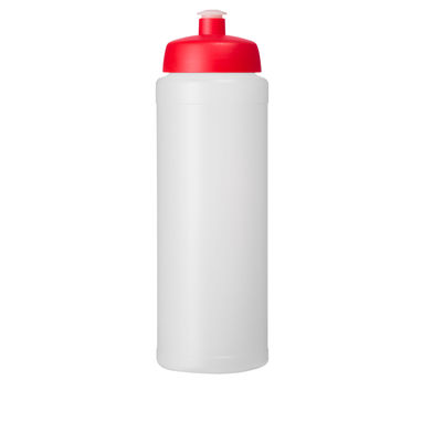 Бутылка спортивная Baseline Plus , цвет прозрачный, красный - 21069018- Фото №3