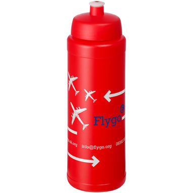 Пляшка спортивна Baseline Plus , колір червоний - 21069020- Фото №2