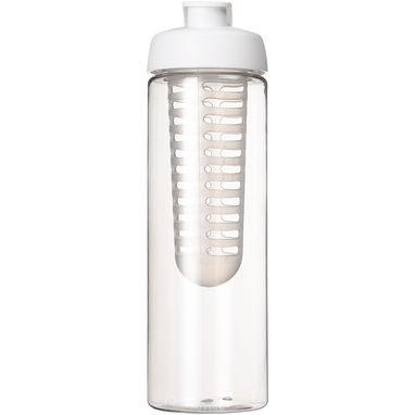 Бутылка H2O Treble , колір прозорий, білий - 21069200- Фото №3