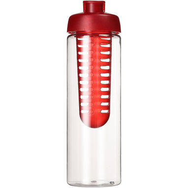 Бутылка H2O Treble , колір прозорий, червоний - 21069202- Фото №3