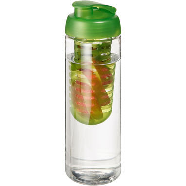 Бутылка H2O Treble , цвет прозрачный, лайм - 21069203- Фото №1