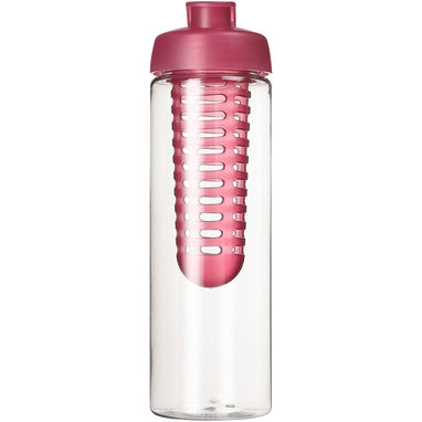 Бутылка H2O Treble , колір прозорий, рожевий - 21069206- Фото №3