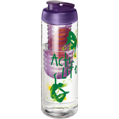 Бутылка H2O Treble , цвет прозрачный, пурпурный - 21069207- Фото №2