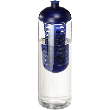 Бутылка H2O Treble , колір прозорий, синій - 21069301- Фото №1