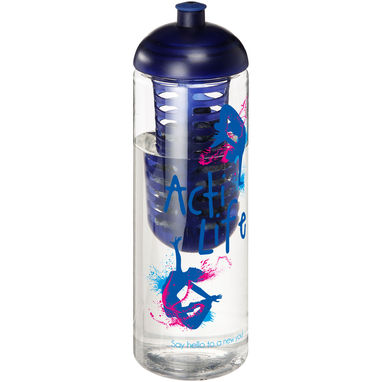 Бутылка H2O Treble , колір прозорий, синій - 21069301- Фото №2