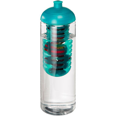 Бутылка H2O Treble , колір прозорий, колір морської хвилі - 21069304- Фото №1