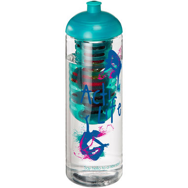 Бутылка H2O Treble , колір прозорий, колір морської хвилі - 21069304- Фото №2