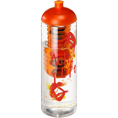 Бутылка H2O Treble , колір прозорий, помаранчевий - 21069305- Фото №2