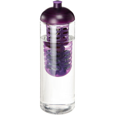 Бутылка H2O Treble , колір прозорий, пурпурний - 21069307- Фото №1