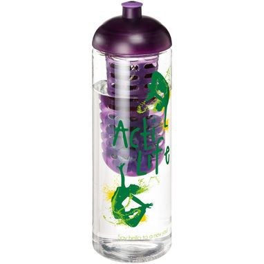 Бутылка H2O Treble , колір прозорий, пурпурний - 21069307- Фото №2