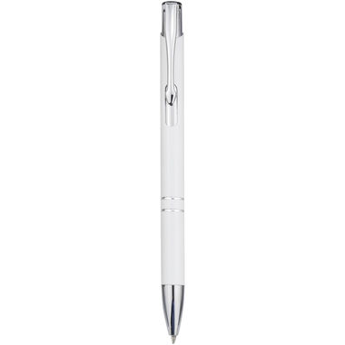 Ручка шариковая Moneta, цвет белый - 10744001- Фото №3