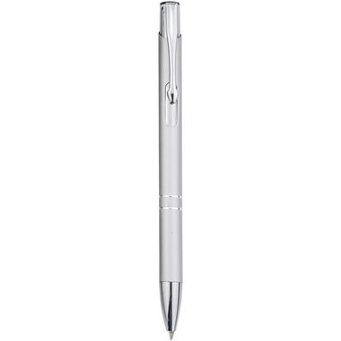 Ручка шариковая Moneta, цвет серебристый - 10744002- Фото №3