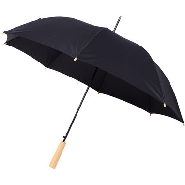 Зонт автоматический Alina  23'', цвет сплошной черный - 10940001- Фото №1