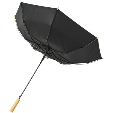 Зонт автоматический Alina  23'', цвет сплошной черный - 10940001- Фото №5
