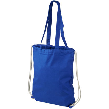 Рюкзак зі шнурком Eliza , колір яскраво-синій - 12027602- Фото №1