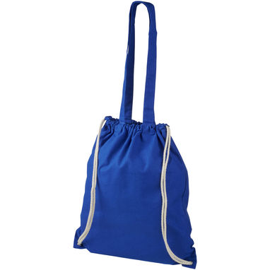 Рюкзак зі шнурком Eliza , колір яскраво-синій - 12027602- Фото №4