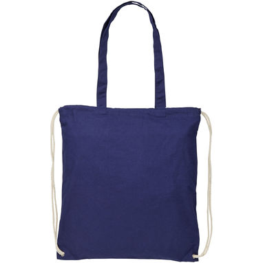 Рюкзак зі шнурком Eliza , колір темно-синій - 12027603- Фото №3