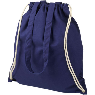 Рюкзак зі шнурком Eliza , колір темно-синій - 12027603- Фото №5