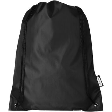 Рюкзак со шнурком Oriole , цвет сплошной черный - 12046100- Фото №3