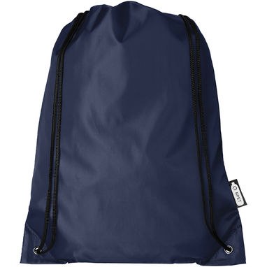 Рюкзак со шнурком Oriole , цвет темно-синий - 12046101- Фото №3