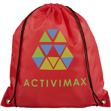 Рюкзак со шнурком Oriole , цвет красный - 12046103- Фото №2