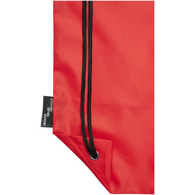 Рюкзак со шнурком Oriole , цвет красный - 12046103- Фото №7