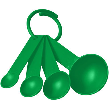 Комплект мерных ложек Ness , цвет зеленый - 21081801- Фото №1
