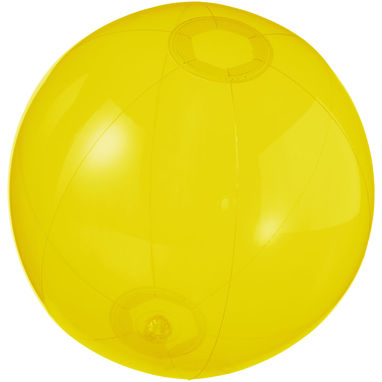М'яч пляжний Ibiza, колір прозорий жовтий - 10037007- Фото №1