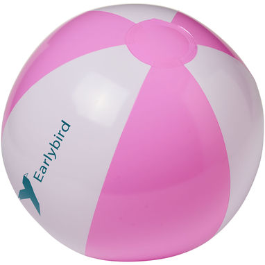 М'яч пляжний Palma , колір білий, рожевий - 10039613- Фото №2