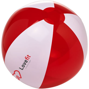 Мяч пляжный Bondi, цвет белый, красный - 10039732- Фото №2