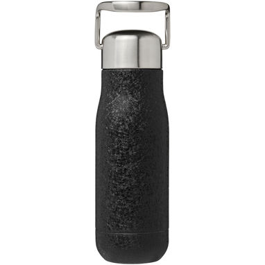 Бутылка спортивная Yuki , цвет сплошной черный - 10064200- Фото №4
