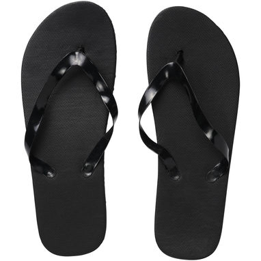 Тапочки пляжні тапочки Railay  M, колір суцільний чорний - 10070001- Фото №3