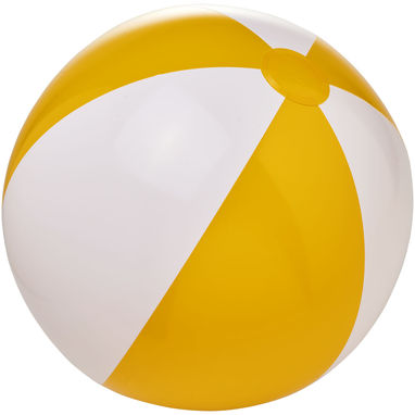 М'яч пляжний Bora, колір жовтий, білий - 10070907- Фото №1