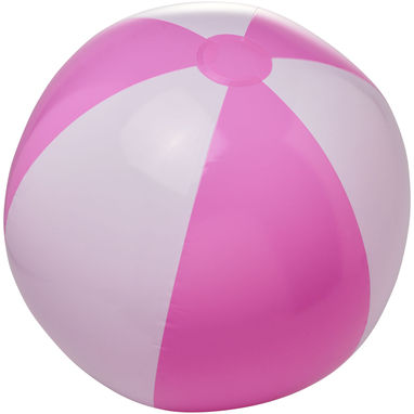 Мяч пляжный Bahamas, цвет розовый, белый - 10070913- Фото №1