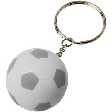 Брелок футбольний Striker, колір білий, сріблястий - 10223118- Фото №1