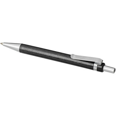 Ручка шариковая Tidore, цвет сплошной черный - 10744100- Фото №4