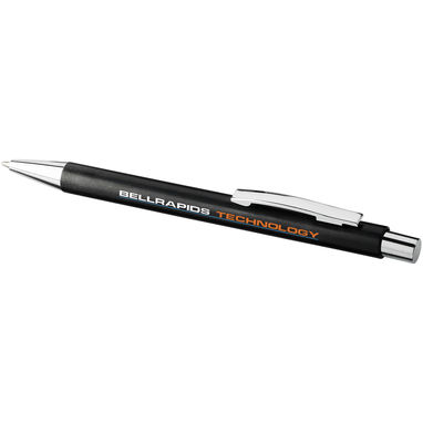 Ручка шариковая Tual , цвет сплошной черный - 10758100- Фото №2
