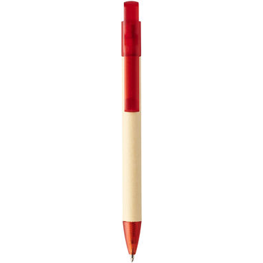 Ручка шариковая Safi , цвет красный - 10758202- Фото №1