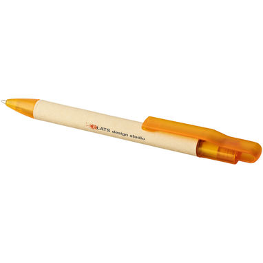 Ручка кулькова Safi , колір помаранчевий - 10758205- Фото №2