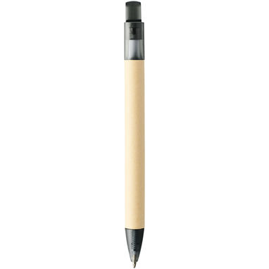 Ручка шариковая Safi , цвет сплошной черный - 10758400- Фото №3
