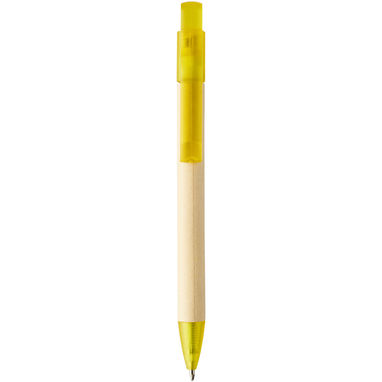 Ручка кулькова Safi , колір жовтий - 10758407- Фото №1